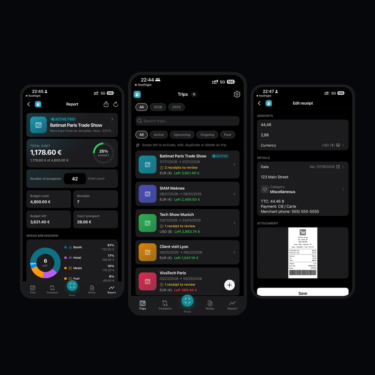 PikScan Expenses